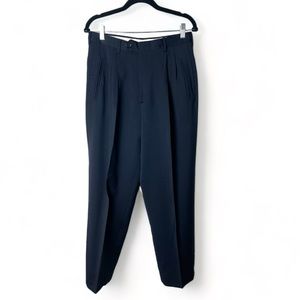 Nino Bertini - Black‎ Wool Dress Slacks - Sz. 38